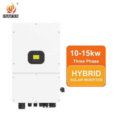 MPPT Pure Sine Wave On/Off Grid Hybrid Solar Inverter IP66 Three Phase 40V-60V 10kw 15kw Dual Output