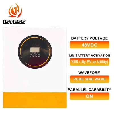 48V 8.5kw Off Grid Hybrid Solar Inverter Single Phase Pure Sine Wave MPPT Solar Inverter with RS485 Communication