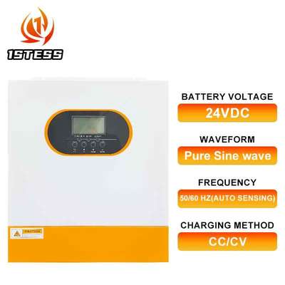 Single Phase 24V 1.5KW 2.5kw 3.5KW Hybrid Solar Inverter Pure Sine Wave MPPT 1.5KVA 2.5KVA 3.5KVA 3500W Off Grid Solar Inverter