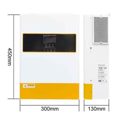 48v Solar Inverter Single Phase 6.2kw Off Grid Hybrid Inverter 6200W 6.2KVA MPPT Pure Sine Wave 48V 6.2kw Hybrid Solar Inverter