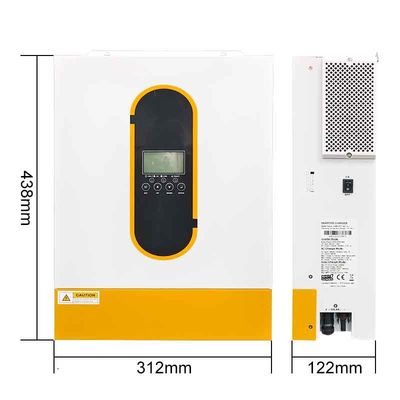 Wholesale Single Phase 6200W Solar Inverter 48V Hybrid Inverter Pure Sine Wave On/Off Grid 6.2kw Hybrid Solar Inverter with Mppt