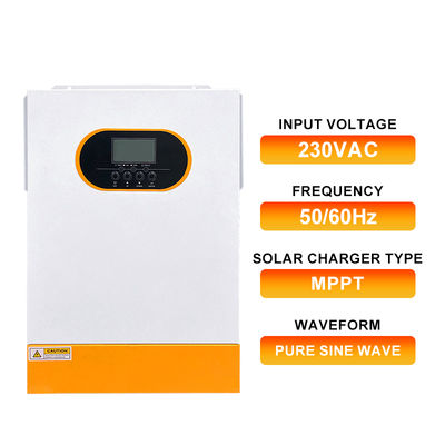 6.2kW Hybrid Solar Inverter 48V Pure Sine Wave with MPPT
